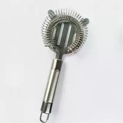 Ice filter stainless steel ice barrier ice filter ice filter ice barrier ice separator bar cocktail bartender slip net