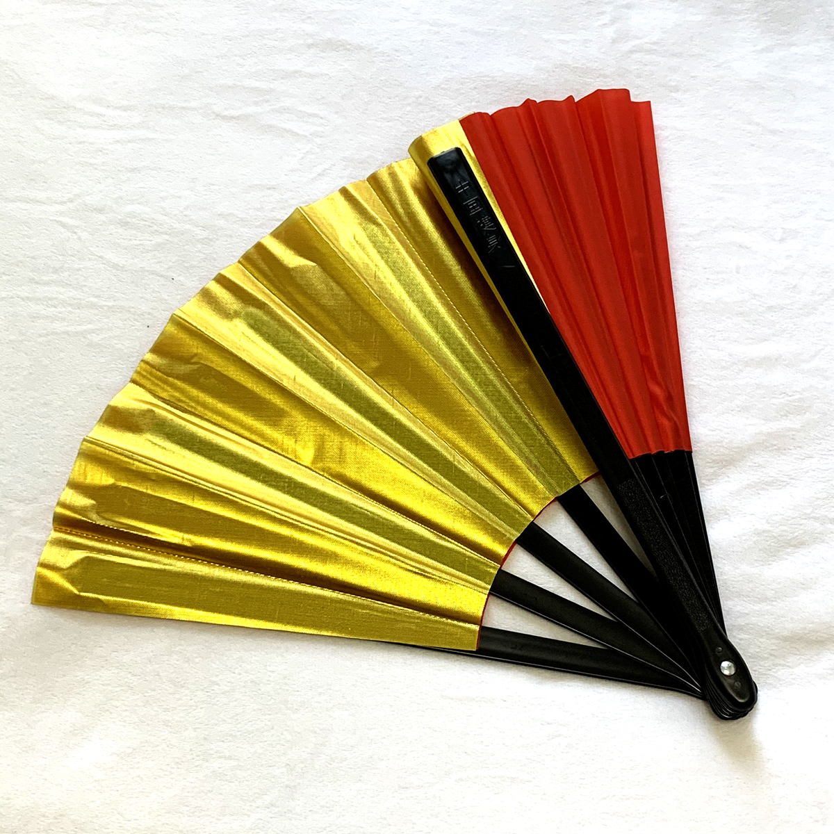 Quality Kung Fu Tai Chi Fan Martial Arts Loud Fan Plastic Bone Performance Dance Square Dance Wood Lan Fan good opening and closing double face