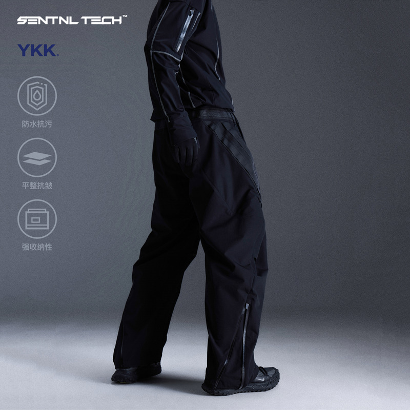 Sentnltech Tactical Molle Loose Functional Windbreaker Pants Men's Outdoor Cargo Pants Zipper Pocket Long Pants