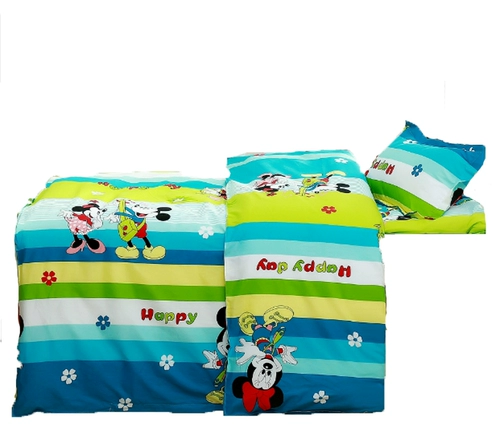 Покрывало, хлопковый детский комплект для детского сада, 3 предмета, постельные принадлежности
