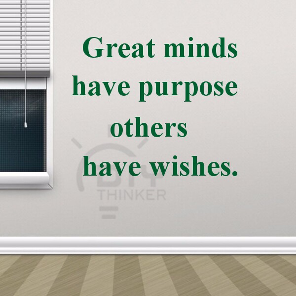 Celebrity quotes wall stickers classroom study decoration inspirational outstanding people have goals others only wish