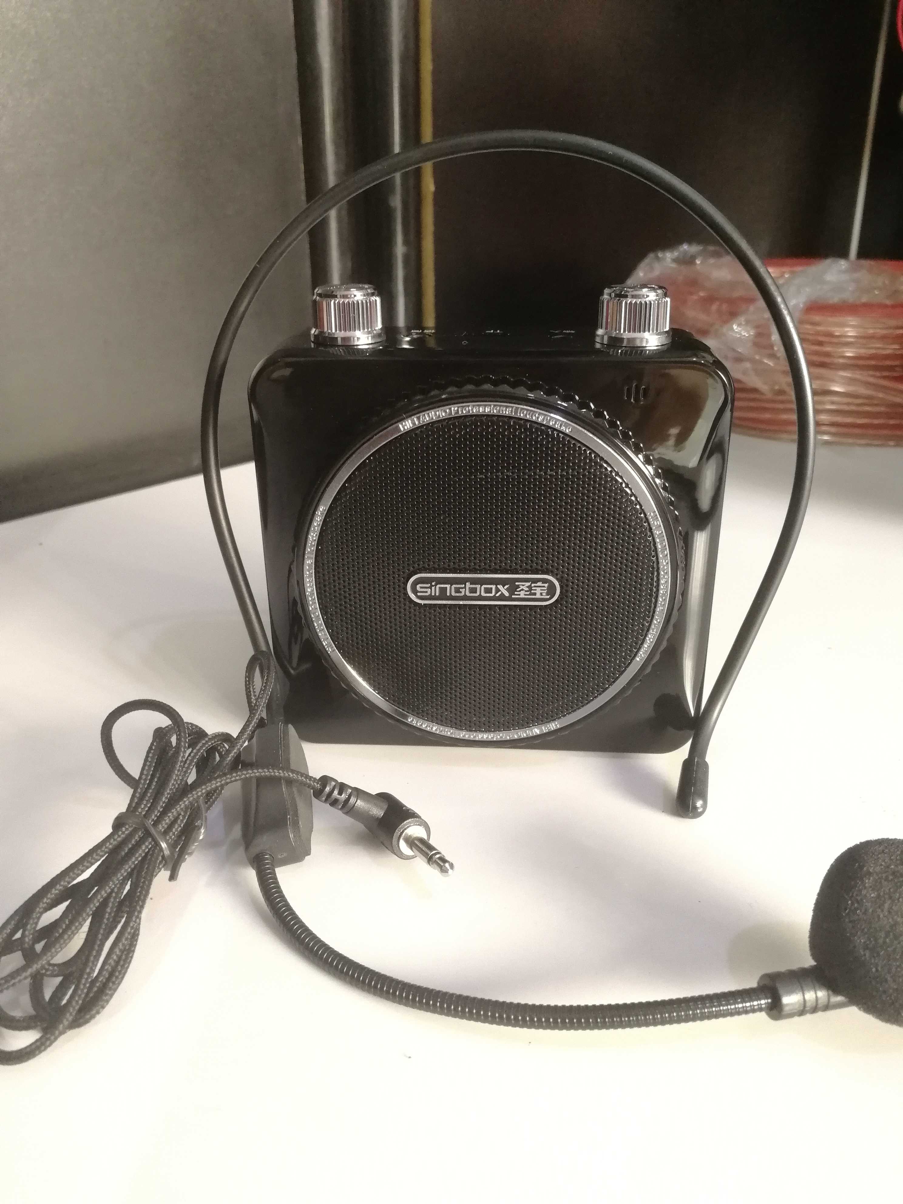 Megaphone teacher uses microphone wireless teaching special class speaker Mini Waist earpiece shouting