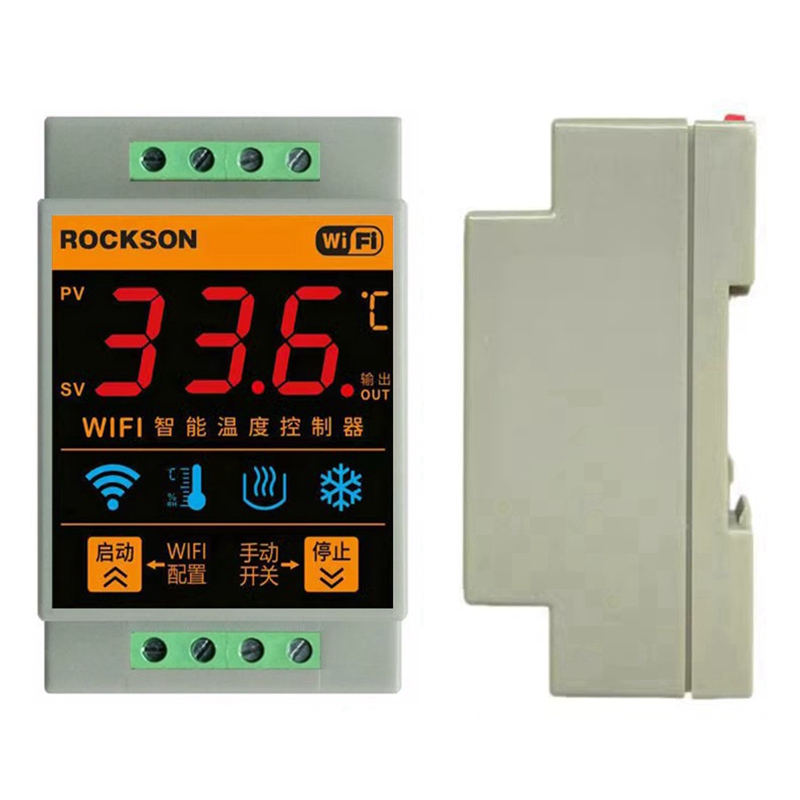 Wifi Mobile App Remote Intelligent Thermostat Breeding Hot Water Heating Refrigeration Temperature Controller Alarm Switch