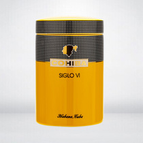 COHIBA cigar ceramic humidor gift box 20-30 yellow cigar storage tank LUBINSKI
