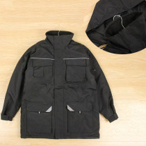 A more than 3 Jin outdoor wear-resistant windproof and rain-proof clothes padded warm medium and long coat mens clothing