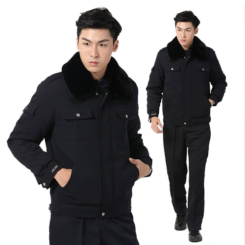 Зимняя куртка, униформа, пуховик для работы, увеличенная толщина