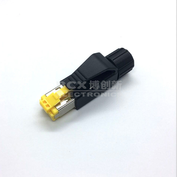 RJ45 crystal head Siemens Ethernet connector profinet SM-RJ45H-8P 8-core connector