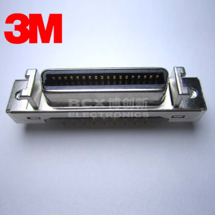 Original 3m 10236-6202pl straight pin board end socket 3M 36p Connector 36p socket 3M connector