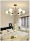 French-Style Vintage Retro Living Room Chandelier, Bedroom Study Wabi-Sabi Style Simple Modern Lighting, Dining Room Magic Bean Chandelier