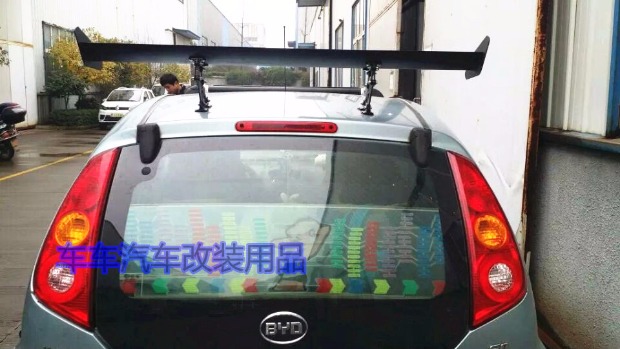 BYD F0 Benben MINI Kai Chen R30 Geely Panda GT đuôi hatchback xe phổ hợp kim nhôm sửa đổi