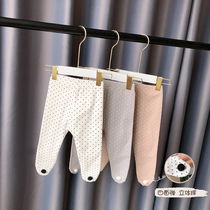 Female baby leggings spring and autumn wave spots Korean male baby leggings ins3 months stretch pants wear tide