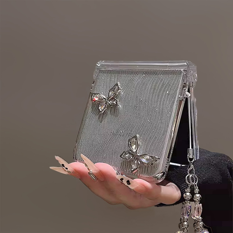 Suitable for Huawei Pocket 80% off Stacked Screen Purax Phone Case with Integrated Film, Samsung W25 Full Coverage, Flip6 Butterfly 7Fe Case, Honor V, Xiaomi Mix Flip2, Stylish Moto Female 50 Hard Case 60