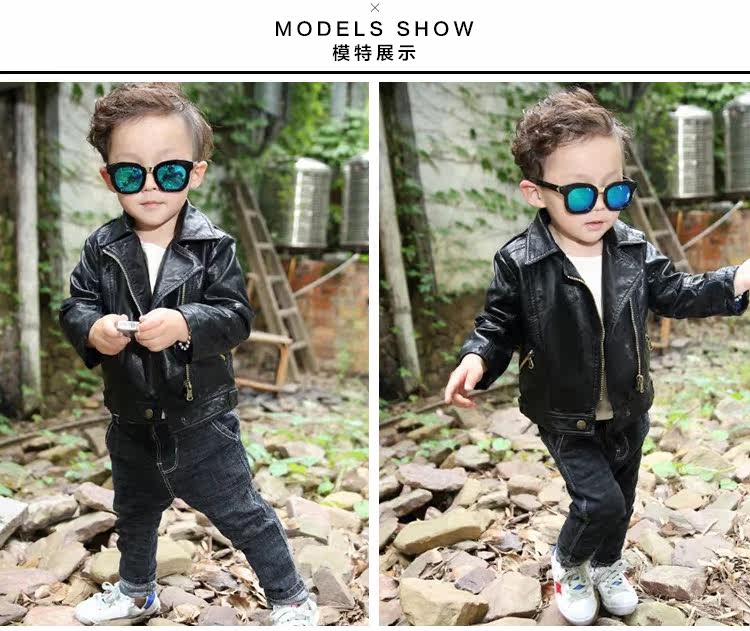 Veste enfant en cuir PU - Ref 2159667 Image 15