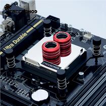 FREEZEMOD full metal 2019 CPU water cooling head INTEL-JB6T red copper bottom plate 2066 flagship version
