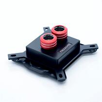 FREEZEMOD computer CPU water cooling head INTEL-POOC jet type black high temperature resistant POM upper cover