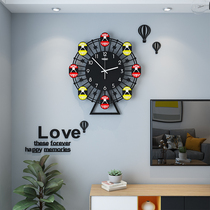 Table living room household personality creative modern simple atmosphere Art decoration Watch trend fashion European quartz clock