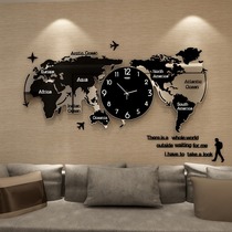 Light luxury net red watch wall clock Living room modern simple Nordic personality creative fashion clock Household clock hanging watch