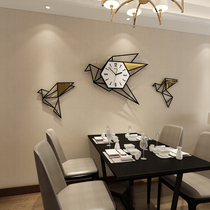 Nordic light luxury watch wall clock Living room creative fashion net red clock Home personality wall restaurant decoration hanging watch