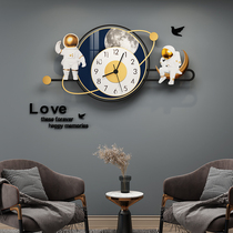 Cartoon Hanging Bell Children Room Creative Personality Mute Watch Living Room Home Fashion Nets Red Modern Minimalist Clock