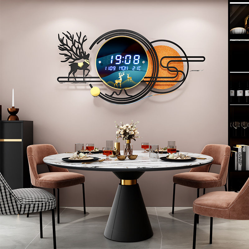 Dining room decoration painting simple modern living room sofa background wall painting 2021 new entry porch light luxury mural