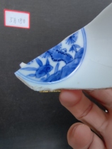 Kangxi blue and white porcelain from the third dynasty of the Qing Dynasty
