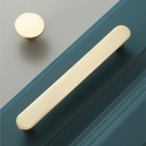 Large cabinet door handle Nordic style modern simple handle Long strip handle Gold light luxury handle Drawer handle