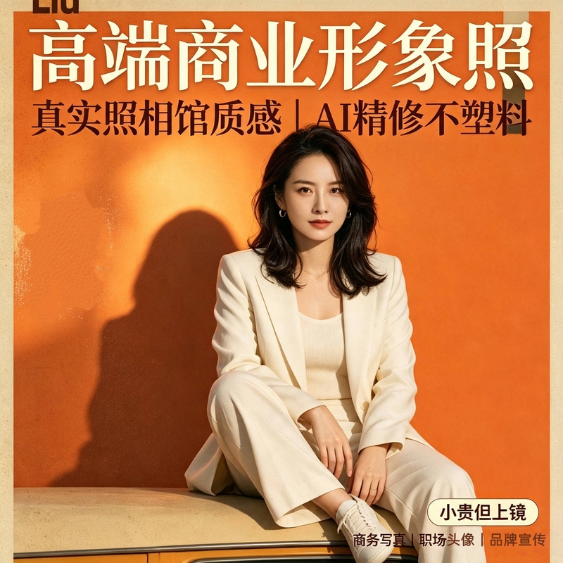 Ai High-End Photo Studio Commercial Portrait Photography Professional Photo Studio Realistic and Authentic Quality
