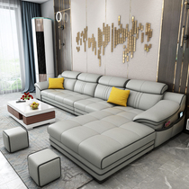 Fabric sofa Living room modern minimalist portfolio free of washout new Nordic tech Bud size Type of web Red