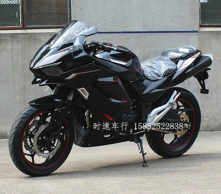 Мотоцикл Guosi H2, спортивный обтекатель, варианты 200–400 см³, доступен двухцилиндровый водяного типа