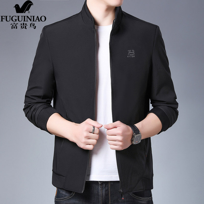 Fugui bird men's jacket spring 2022 new spring and autumn Korean version of early spring baseball uniforms handsome windsuit jacket clothes