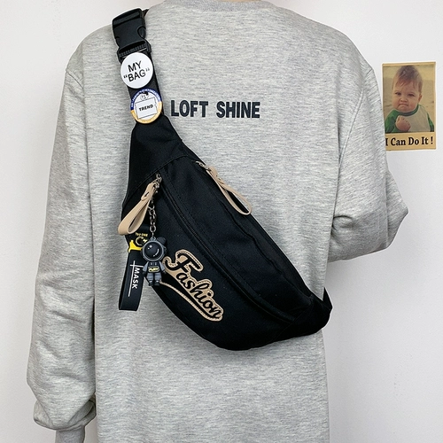 Нагрудная сумка подходит для мужчин и женщин, сумка на одно плечо для отдыха, японский рюкзак, мобильный телефон для спортзала для велоспорта, поясная сумка