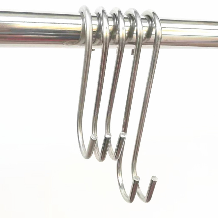 Plated Steel Wire S Hook Stainless Hook S Hook Clothing Shop S Hooks