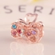 Hàn Quốc bắt gặp clip mũ trùm đầu rhinestone kẹp tóc phụ kiện tóc nhỏ tóc để bắt phụ nữ trưởng thành kẹp tóc kẹp