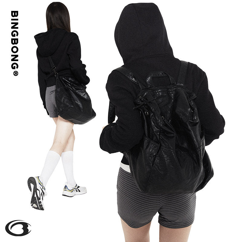 Bingbong | School Senior Backpack, Large Capacity Crossbody Bag, Stylish Backpack, College Student Commuter Bag Bingbong | School Senior Backpack, Large Capacity Crossbody Bag, Stylish Backpack, College Student Commuter Bag