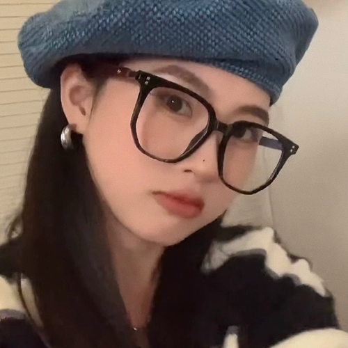 Черная рама вегетарианский артефакт против легкого легкого высокого уровня сенсорные очки для лица на лицевая лицо стойка.