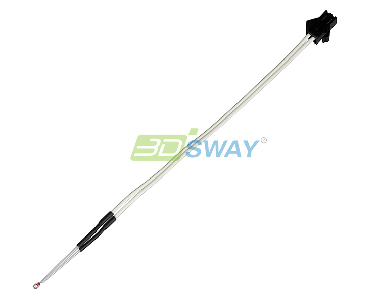 Máy đo 3DSWAY 3d đo nhiệt độ ntc100k nhiệt điện trở 10cm đầu cuối nữ đùn cảm biến giường nóng - Phụ kiện máy in gạt mực máy in hp