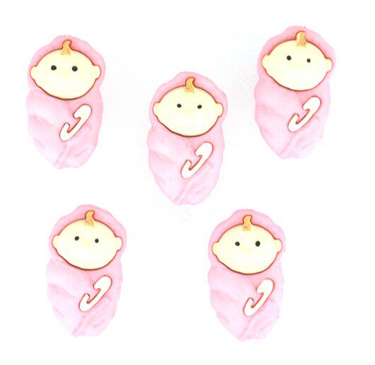 United States Dressp import style button clothes button pink baby button BT5194 5193