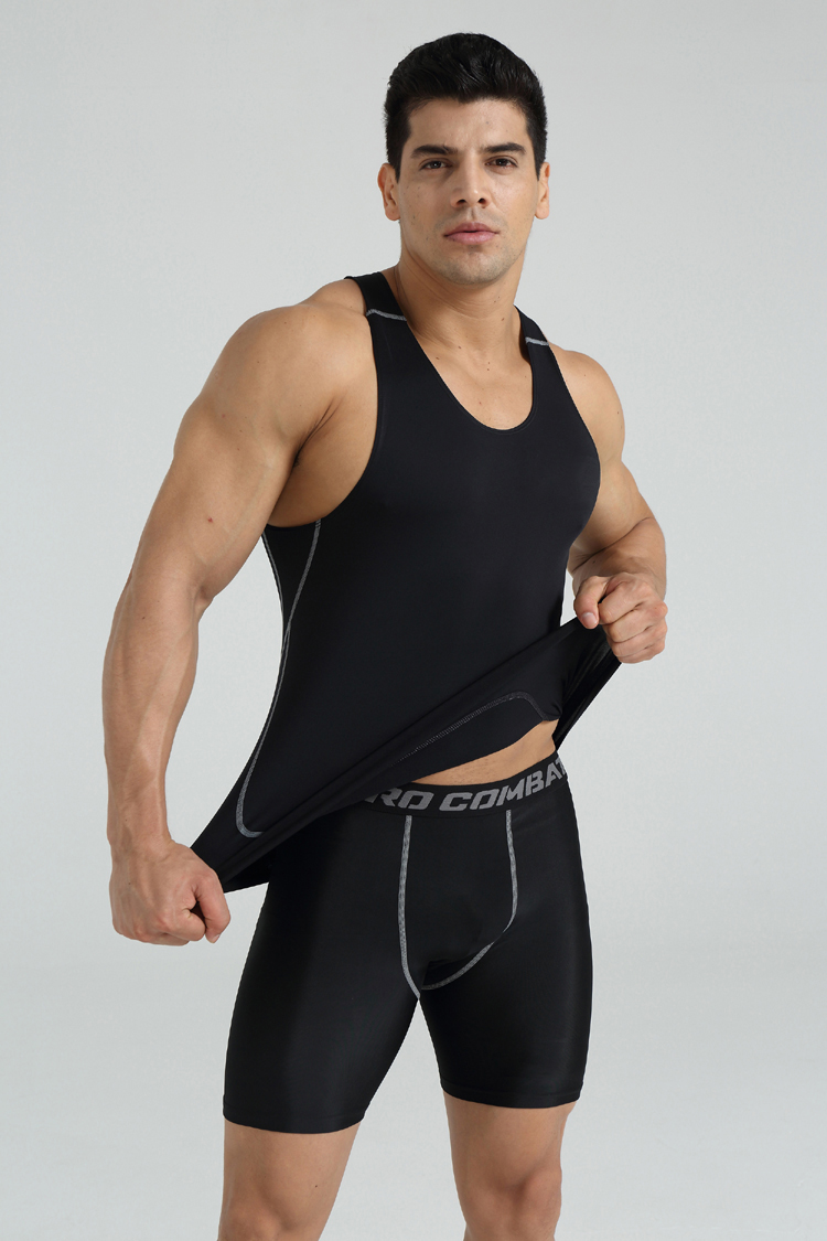 Vêtement fitness homme 1001+1006 en nylon - Ref 608844 Image 18