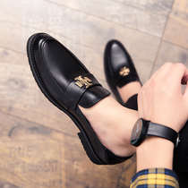 Spring Summer Season Mens Shoes Son Yingren Wind Small Leather Shoes Men Casual Shoes Business Pointed Youthful Trend Han Version Leather Shoes