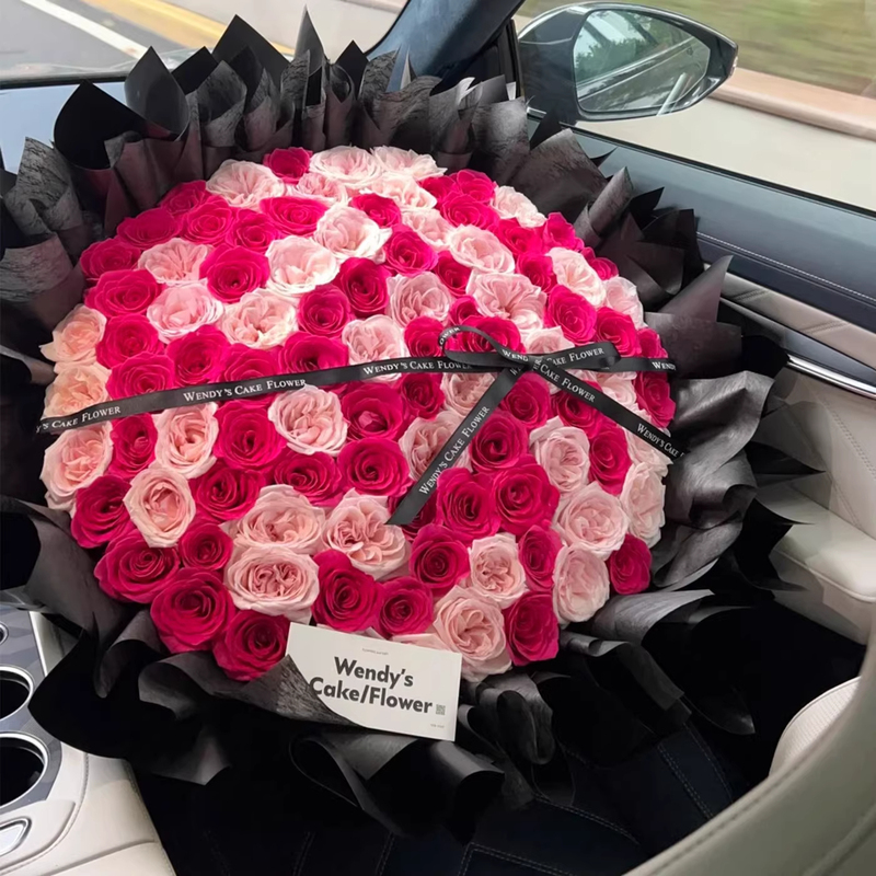 Nationwide 99/199/Dover Floyd Rose Bouquets, Fresh Flowers, Same-City Delivery for Birthday Gifts to Girlfriend, Beijing and Shanghai Stores
