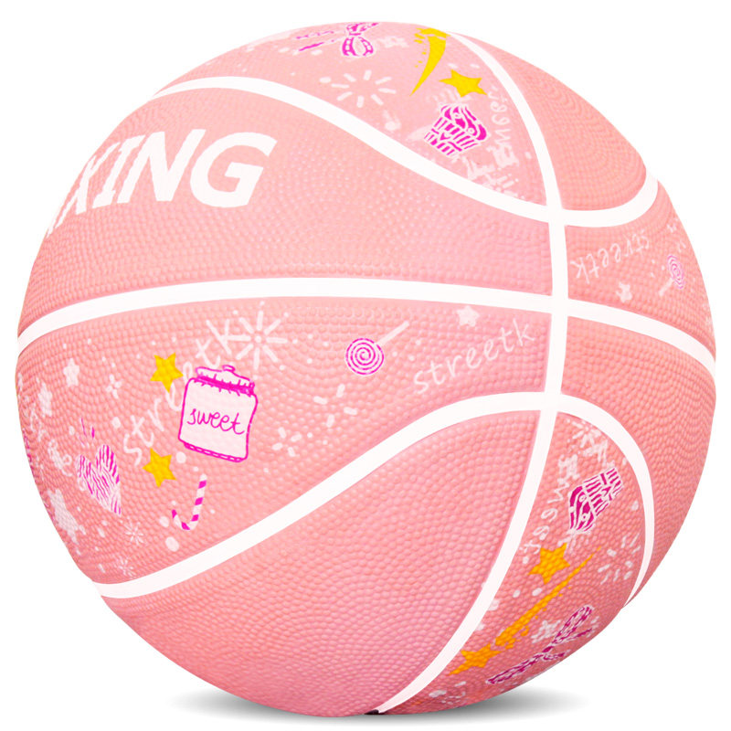 Special training basketball kids'leather balls girls' 7 girls' 3-4-5 baby blue for children's elementary school children's kindergarten
