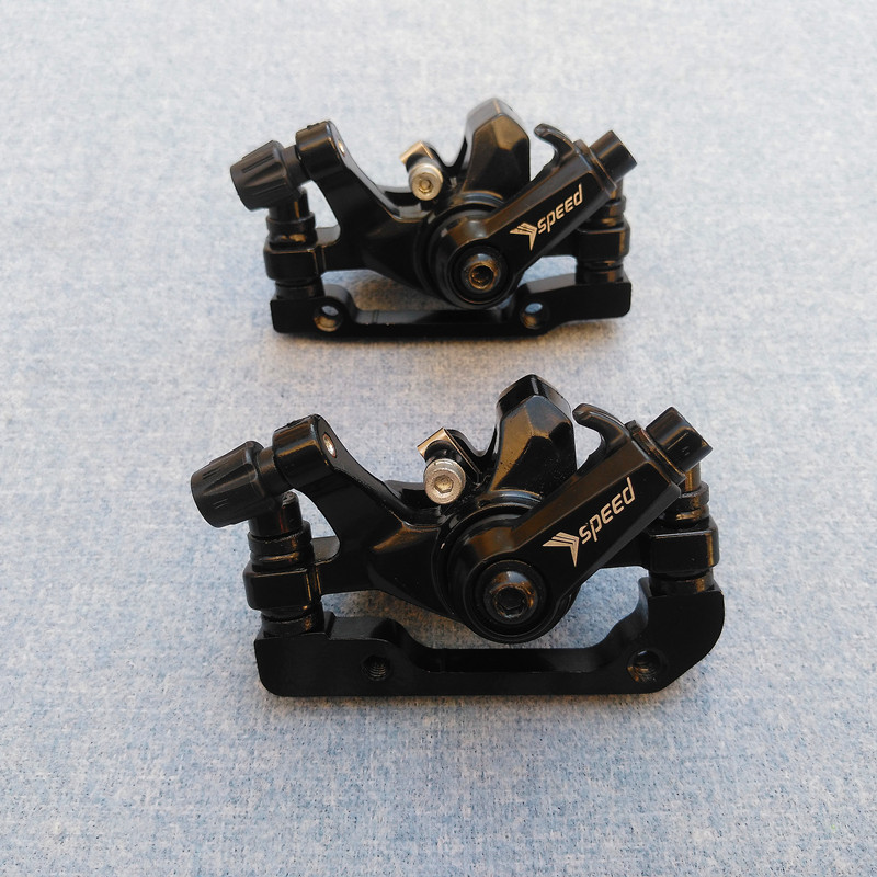 Positive step folding electric bicycle accessories speed disc brake brake pad brake leather drive electric car disc brake