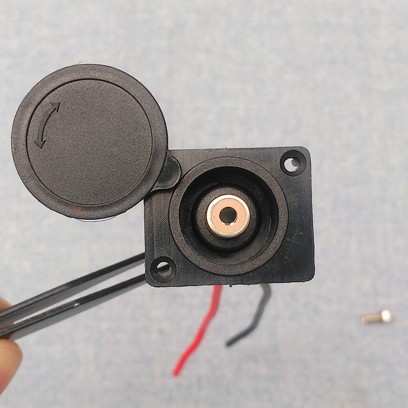 Meijia Folding Electric Bike Lithium Battery Charging Port Charging Base Accessories With Cap Love Maya di