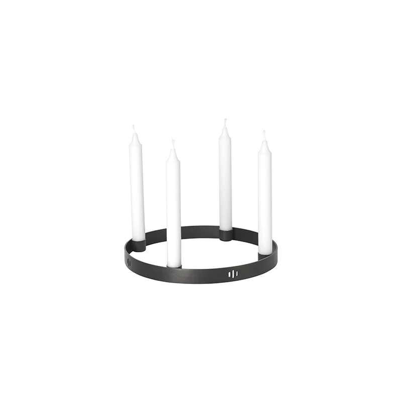 Ferm LIVING CANDLE CIRCLE серии геометрические латунные подсвечники подвесной держатель для свечи современный