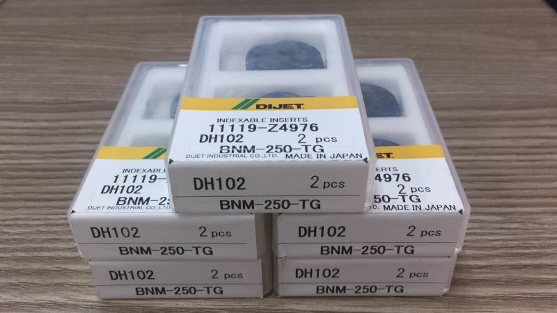 DIJET BNM-250-TG DH102 DH202 Japanese Dijie Ball Blade Semi Circular Milling Blade R12 5