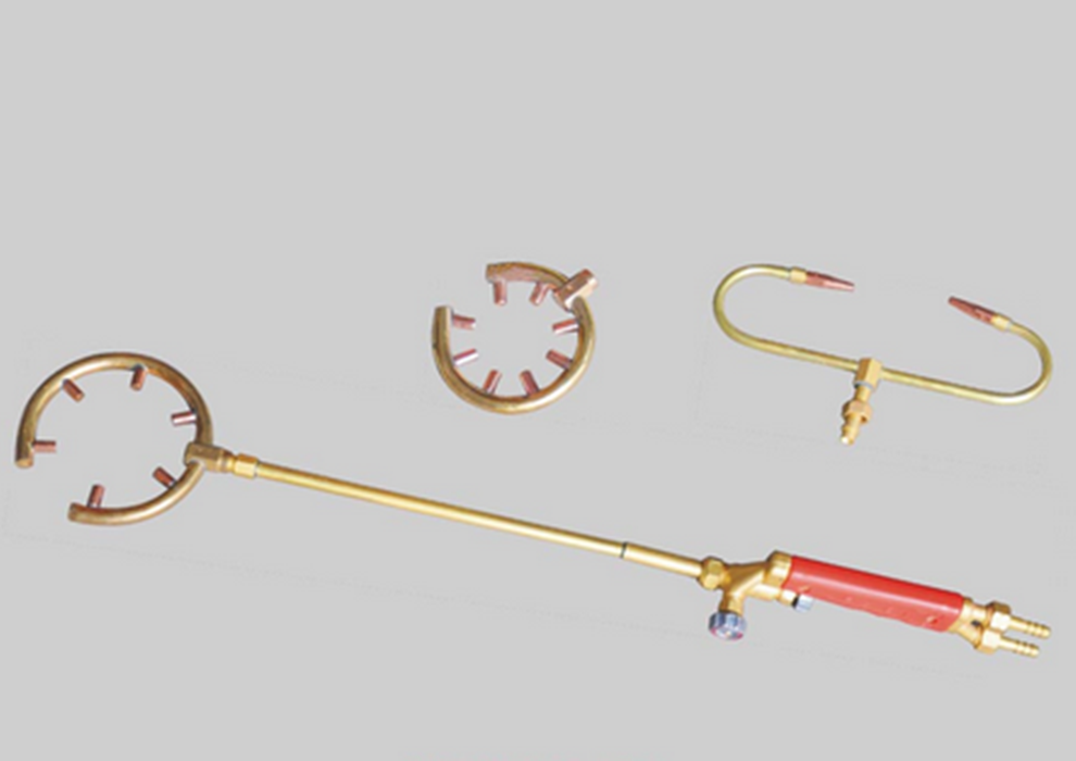 Ring type welding torch butt welding type welding torch rebar heating torch oversized semi-ring welding torch customized Qingdao Yinte