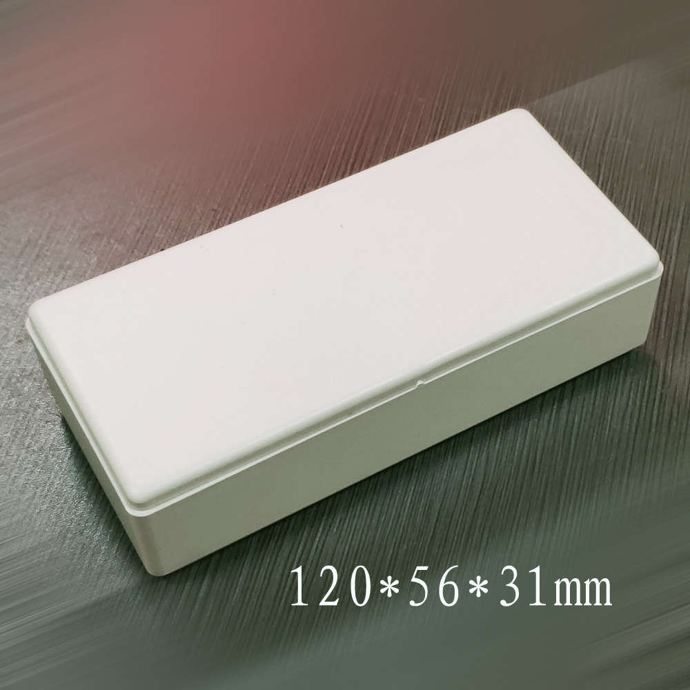 Plastic housing handheld junction box crossing wire box free of screw buckle type plastic case pouring glue case 120 * 56 * 31