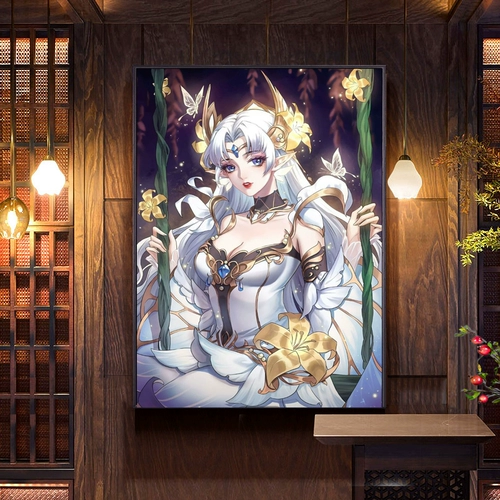 Бриллиантовая живопись 2024 Новый бриллиант Diao's Deam's Dream о середине лета Night Dream Cartoon Pat в Diamond Cross, вышитая спальня Студент ручной работы ручной работы