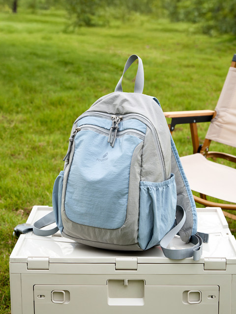 Fouvo Sports Waterproof Backpack for Women 2026 New Oxford Cloth Student School Bag Casual Lightweight Travel Bag Winter