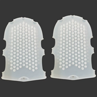 Силиконовый прозрачный массажер, 2 упаковки